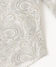 JOSEPH ABBOUD 【LIBERTY・綿100％】リバティペイズリープリントコーデュロイ シャツ