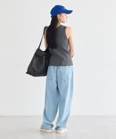 earth music&ecology 前後2WAYスリット釦タンクトップ