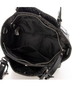 Y'SACCS モノグラム×リサイクルレザー 2WAYミニマムトート