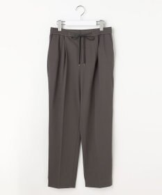 自由区 【新色追加・人気のため再入荷・ウエストゴム】ライトフィールジャージータックテーパード パンツ