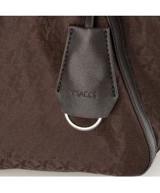 Y'SACCS モノグラム×リサイクルレザー 2WAYミニマムトート