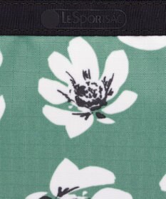 LeSportsac COSMETIC CLUTCH/トロピカルガーデングリーン
