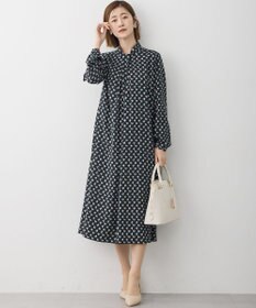 23区 モダンアートプリント ワンピース