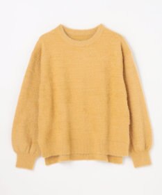 ANY L ショートシャギープルオーバーニット