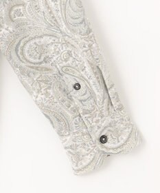 JOSEPH ABBOUD 【LIBERTY・綿100％】リバティペイズリープリントコーデュロイ シャツ