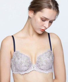 AMPHI ブラジャー ふっくらまる胸キープ 脇高設計 脇・背中スッキリ Gカップまで対応 大きいサイズ 【Hold Day Bra ホールドデイブラ】 BYJ305 アンフィ／ワコール