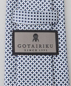 GOTAIRIKU 【日本製】シルク ネクタイ_格子柄