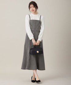 ANY SIS 【洗える】フリルネックスタンド ブラウス