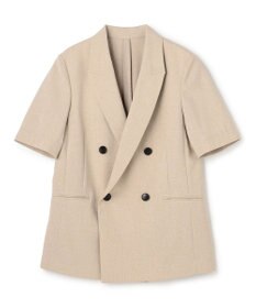 uncrave ウォッシャブルドライサップ ハーフスリーブジャケット