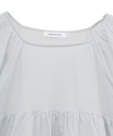 AMERICAN HOLIC シアーパフスリーブニットプルオーバー