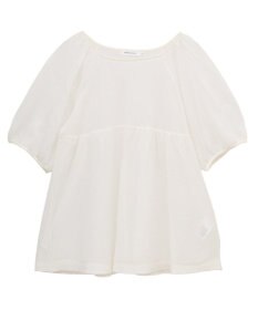 AMERICAN HOLIC シアーパフスリーブニットプルオーバー