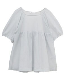 AMERICAN HOLIC シアーパフスリーブニットプルオーバー