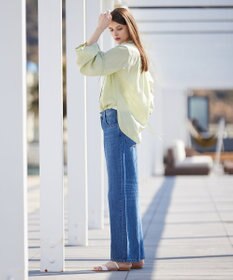 BEIGE， LILAC / シアーブラウス