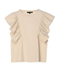 Green Parks ・ＳＵＧＡＲ　ＳＰＯＯＮ＜ＣＯＯＬ＞ラッフルスリーブＴＥＥ