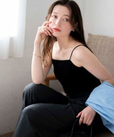 WEGO 【カップ付き/SMサイズ展開】なちゅ盛れカップインキャミ