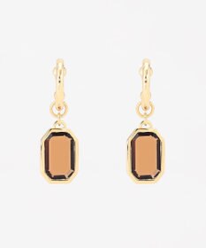 23区 ガラスフープピアス