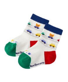 MIKI HOUSE HOT BISCUITS 【9-19cm / 靴下2足セット】 クルー丈 ソックスパック2足セット