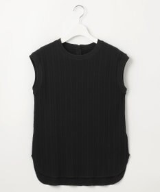 23区 S 【SLOW/一部店舗限定】ランダムリブフライス フレンチスリーブ カットソー