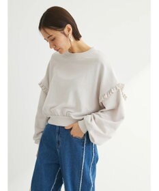 Green Parks ・Ｐｅｔｉｔ　Ｆｌｅｕｒ　ボリュームスリーブスウェット