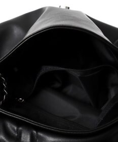 WEGO ギャザーリボンフラップバッグ