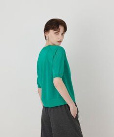 GRACE CONTINENTAL ハーフスリーブニットカーディガン