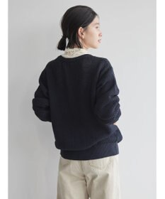 AMERICAN HOLIC エコカルットクルーネックカーディガン