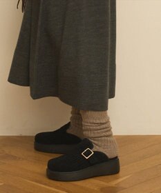 steppi 【洗える】厚底クロッグシューズ