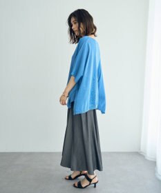 YECCA VECCA ペーパーヤーンルーズニット