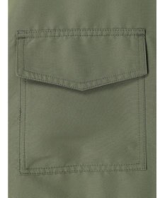 Green Parks ・ＥＬＥＮＣＡＲＥ　ＤＵＥスタンドカラーミリタリーベスト