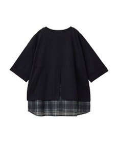 Green Parks ５分袖裾シアードッキングチュニック