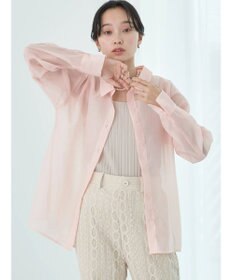 earth music&ecology オープンデザインシアーシャツ