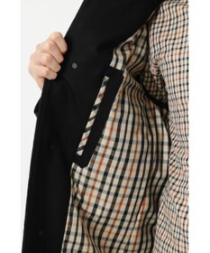 DAKS ウールフラノステンカラージャケット