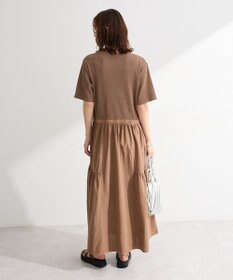 Green Parks ドロストピグメントドッキングワンピース