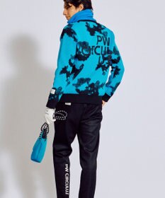PW CIRCULUS 【MEN】Spark dot camouflage 軽量ニット ゴルフ