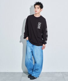 WEGO DUCKDUDE　SUNFLOWER　L／S　TEE