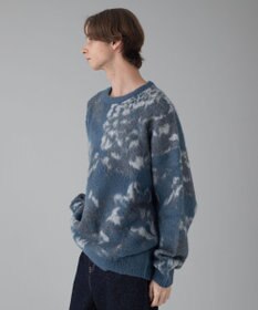 WEGO 【ユニセックス着用ITEM/MLサイズ展開】ファジーパターンプルオーバー