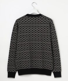 23区GOLF 【MEN】モノグラムジャガードニット