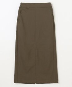 ANY L 【手洗い可/ウエストゴム】裏起毛ハイストレッチタイトスカート