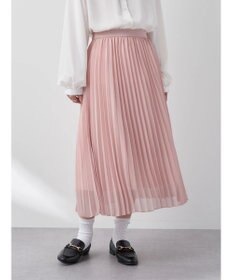 earth music&ecology すきな丈プリーツスカート