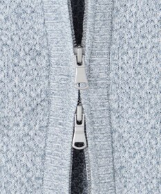 JOSEPH HOMME シルクバルキーハニカム　ジップアップニット