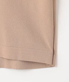 自由区 【洗える・XSサイズあり】クレープストレッチノースリーブ ニット