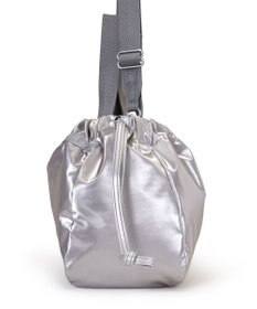 LeSportsac E/W CITY DRAWSTRING BAG/アップタウンシルバーシャイン/シルバー