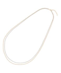 23区 【先行予約】3WAY ミックスカラー チェーン ネックレス