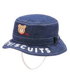 MIKI HOUSE HOT BISCUITS 【46-54cm】 ロゴデニムクロッシェ