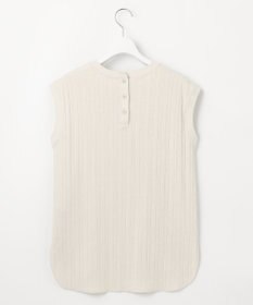 23区 S 【SLOW/一部店舗限定】ランダムリブフライス フレンチスリーブ カットソー