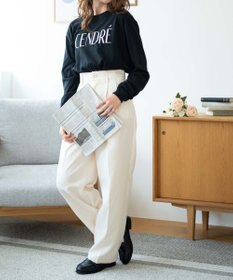 WEGO 【WEB限定】クルーネックプリントロンT