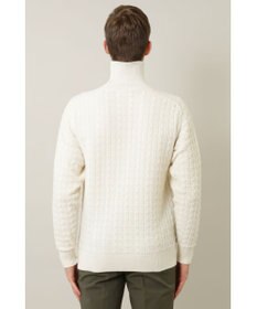 DAKS ケーブルガータータートルネックセーター