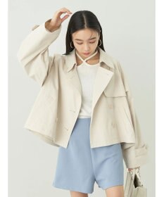 earth music&ecology ショートトレンチコート