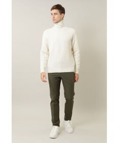 DAKS ケーブルガータータートルネックセーター