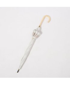 UNBILLION カシュネ cachenez / 【晴雨兼用】【日傘】UV カット率99％以上 PU切り継ぎボーダーバルーンショートパラソル